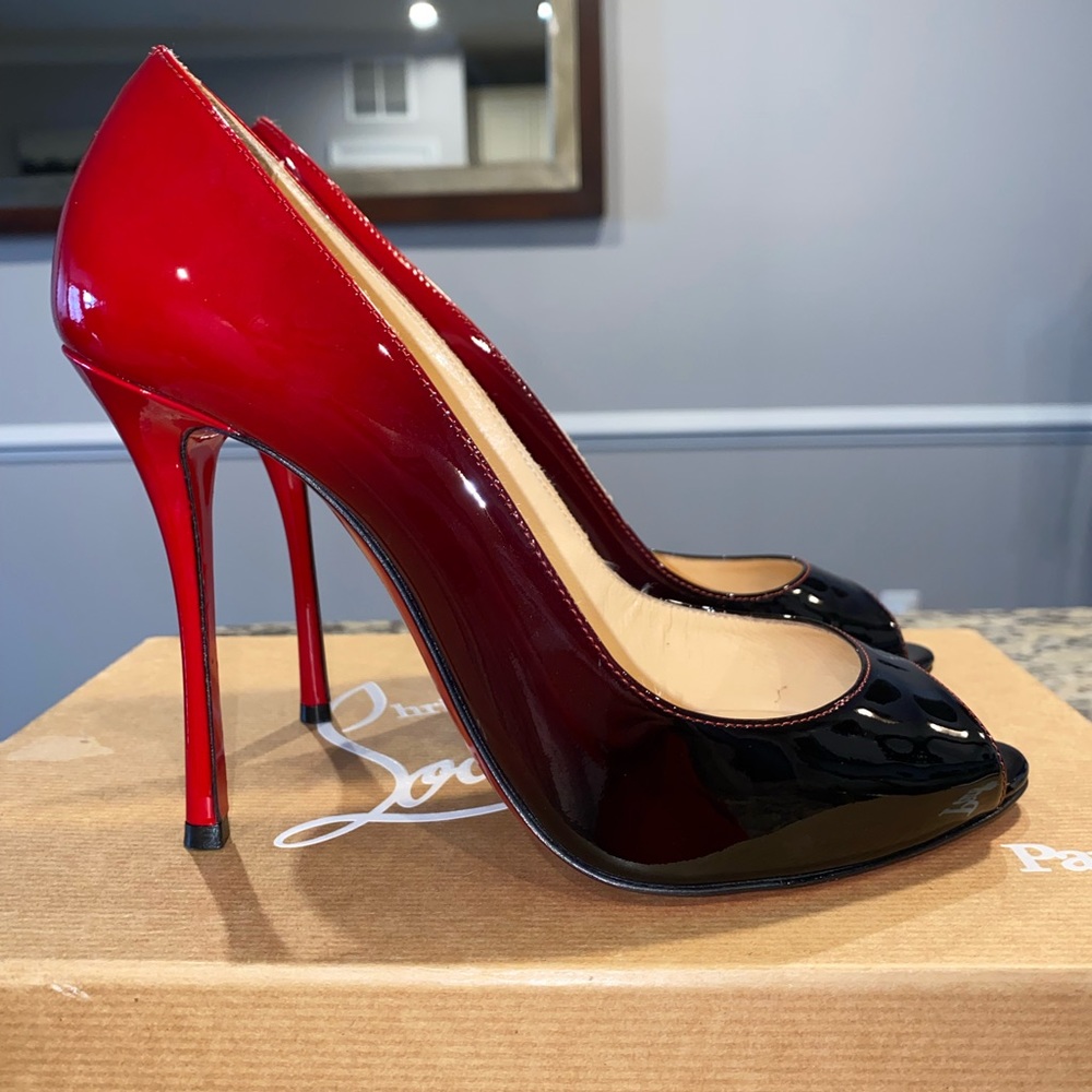 Gently worn LB stunning heels. I am reposhing these as they are small for me.